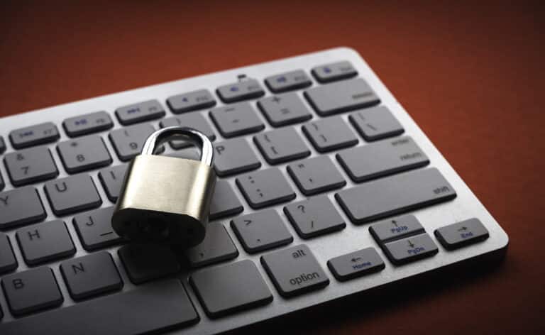 Locked keyboard