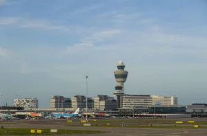 Airport control tower and terminal
